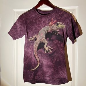 Vintage Gecko Peace Sign T-Shirt